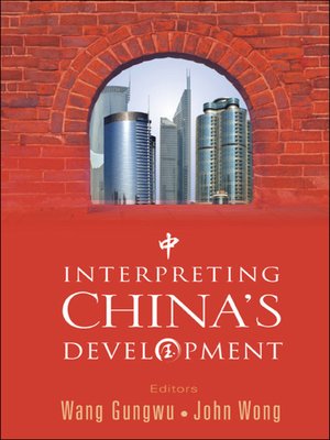 cover image of Interpreting China's Development